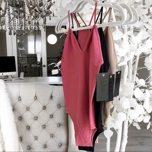 ekAttire | Ribbed Racerback Bodysuit 3 Pk